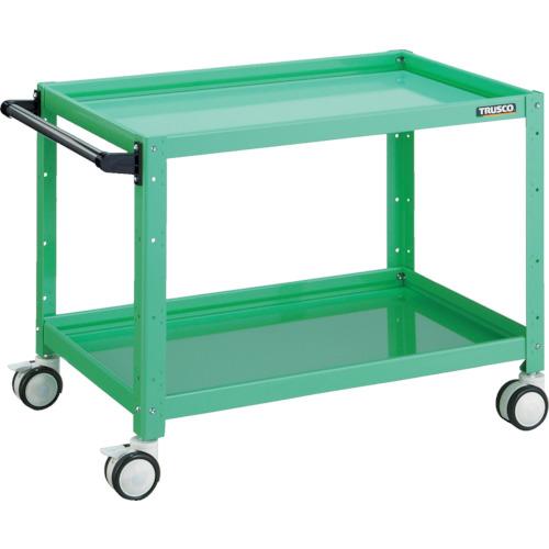 TRUSCO ( トラスコ中山 ) ツールワゴン バーディワゴン 750×500×H600 ウレタン双輪 ヤンググリーン ( BDW-672D-YG )|Orange Tool Tokiwa