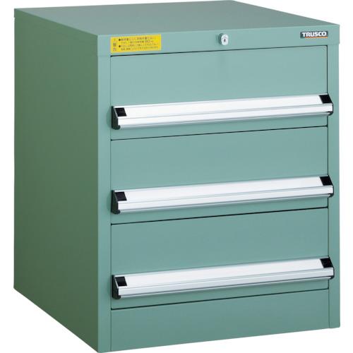 【SALE通貨価値】TRUSCO ( トラスコ中山 ) VE5S型中量押し入れ 500X550XH600 抽き出し3段 ( VE5S-608 )