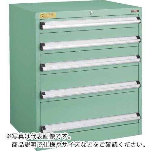 TRUSCO ( トラスコ中山 ) VE9S型中量押し入れ 880×550×H800 抽き出し5段 ( VE9S-802 )