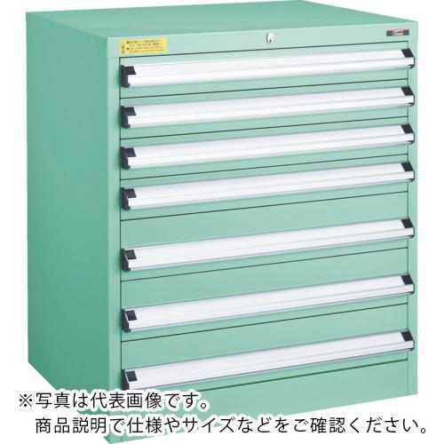 【SALE必要経費】TRUSCO ( トラスコ中山 ) VE9S型中量収納家具 880×550×H800 抽き出し7段 ( VE9S-806 )