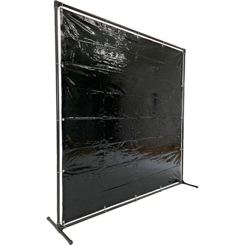 TRUSCO ( トラスコ中山 ) 溶接遮光フェンス 2020型単体固定足 深緑 ( YFAK-DG )