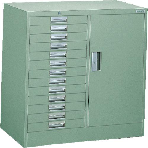 TRUSCO ( トラスコ中山 ) WVR型キャビネット コンビ 880X500XH880 引出13段 ( WVR-CB13 (ｽﾁｰﾙ ﾋｷﾀﾞｼ13ﾀﾞﾝ) )