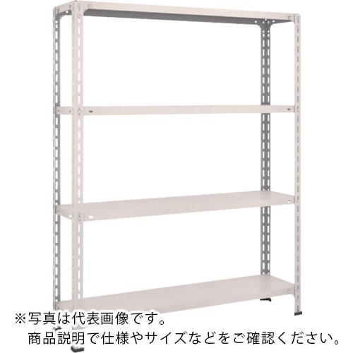 TRUSCO ( トラスコ中山 ) スチール写真仕合わせ 軽さ棚開放的型 W1200XD300XH1500 4段 ネオ薄墨色 ( 54V-14 NG(ﾈｵｸﾞﾚｰ) )