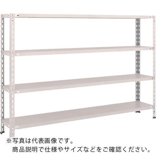 【SALE必要経費】TRUSCO ( トラスコ中山 ) スチール写真仕合わせ 軽さ棚 中棚雄捻子受け答え型1800X300X1200 4段 ネオ薄墨色 ( L46V-14 NG(ﾈｵｸﾞﾚｰ) )