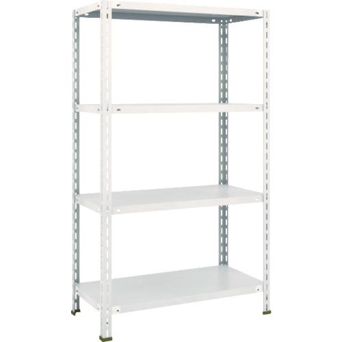 TRUSCO ( トラスコ中山 ) スチールラック 軽量棚 中棚ボルトレス型 875X450X1500 4段 ネオグレー ( L53X-14 NG(ネオグレー) )|Orange Tool Tokiwa