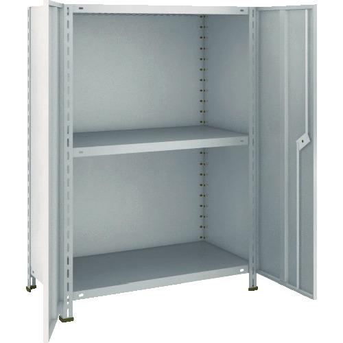 TRUSCO ( トラスコ中山 ) スチール写真仕合わせ 軽さ棚両開扉付 875X533XH1200 全ての存在3段 ネオ薄墨色 ( 43X-T23 NG(ﾈｵｸﾞﾚｰ) ) その他-文房具・事務用品-日用品雑貨・文房具・手芸