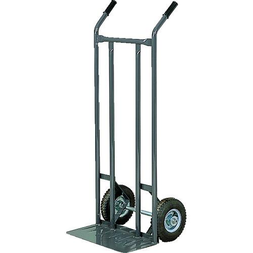 【SALE価格】TRUSCO ( トラスコ中山 ) スチールパイプ製二輪車 均等荷重150kg H1210 すくい板205×470 ( 3011 )