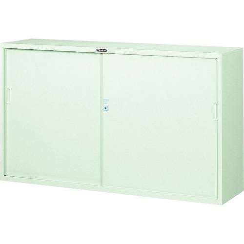 【SALE価格】TRUSCO ( トラスコ中山 ) スタンダード書庫(D400) スチール引違 1500XH880 ( N305D (ﾈｵｸﾞﾚｰ) )