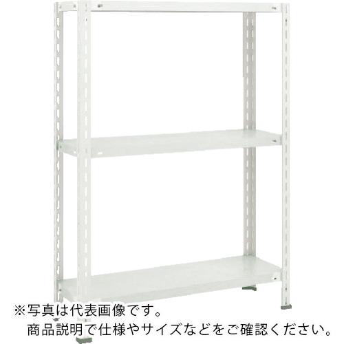 TRUSCO ( トラスコ中山 ) スチールラック 軽量棚 中棚ボルトレス型1800X300X1200 3段 ネオグレー ( L46V-13 NG(ﾈｵｸﾞﾚｰ) )