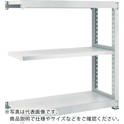TRUSCO ( トラスコ中山 ) スチールラック M5型中量棚 1800X471XH1200 3段 連結 ネオグレー ( M5-4653B NG(ﾈｵｸﾞﾚｰ) )