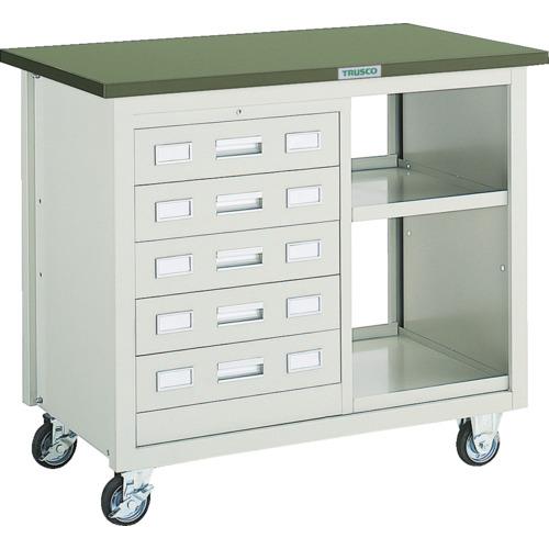 TRUSCO ( トラスコ中山 ) VD型引出付大型ツールワゴン 1010X600XH880 ネオグレー ( VD-205 NG(1000X600X800) )|Orange Tool Tokiwa