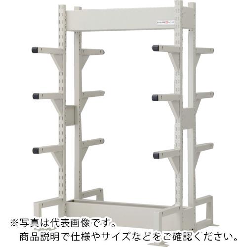 TRUSCO ( トラスコ中山 ) ボルトレス長尺保管棚M1.5 複式基本1500X450XH2400 4段 ( VRM1.5-8554W )