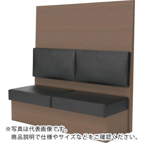 TRUSCO ( トラスコ中山 ) ミーティングベンチシングル H1800XW1800XD510肌理タークブラウン 出どころなめし革黒いこと ( MBS66DBLBK ) DIY・工具-花・ガーデン・DIY