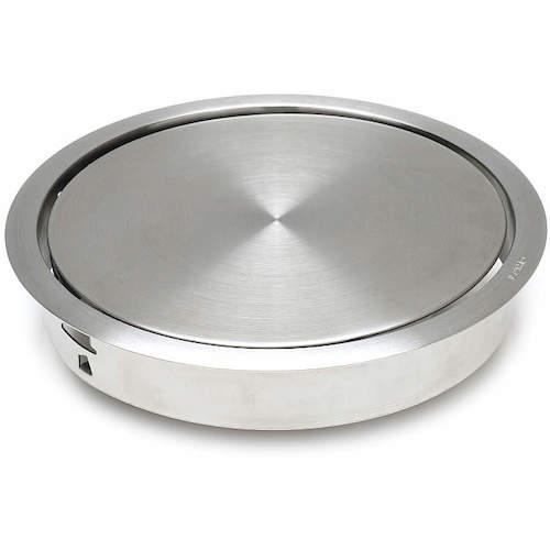 SUGATSUNE ( スガツネ工業 ) (210041472)ステンレス鋼製 ダンパー付屑入投入口 ( AD-GD020-HL )