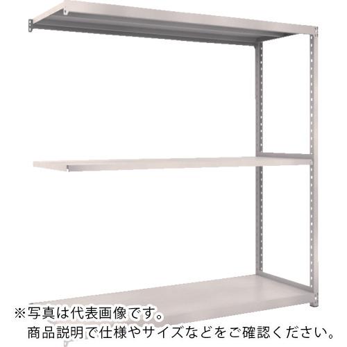 【SALE通貨価値】TRUSCO ( トラスコ中山 ) スチール写真仕合わせ M2型軽中量棚 1460×880×H1800 3段 繋ぎ合わせる ネオ薄墨色 ( M2-6593B )