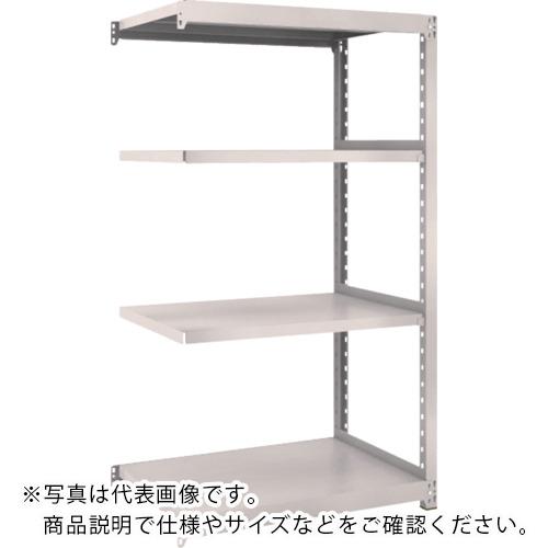 TRUSCO ( トラスコ中山 ) スチールラック M2型軽中量棚 860×880×H1500 4段 連結 ネオグレー ( M2-5394B )