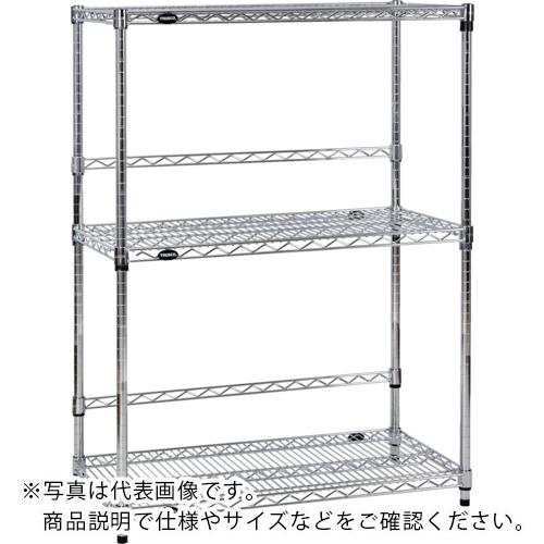 【SALE必要経費】TRUSCO ( トラスコ中山 ) ステンレス鋼製メッシュ仕合わせ W905XD457XH923 3段 うしろ側赤ちょうちん付 ( TSM-BB-3343 )