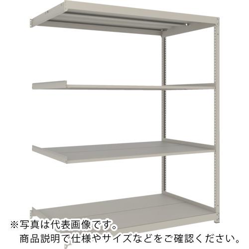 TRUSCO ( トラスコ中山 ) スチール写真仕合わせ 薄板仕合わせ(棚板分け隔てる手あい、耐荷重100Kg)1800×595×H1800 4段継ぎ合わせる ネオ薄墨色 ( UL-6664B NG )