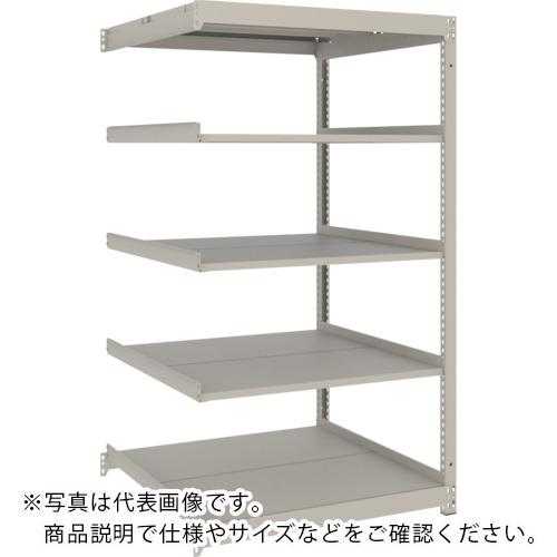 TRUSCO ( トラスコ中山 ) スチール写真仕合わせ 薄板仕合わせ(棚板分け隔てる手あい、耐荷重100Kg)900×595×H1500 5段継ぎ合わせる ネオ薄墨色 ( UL-5365B NG )