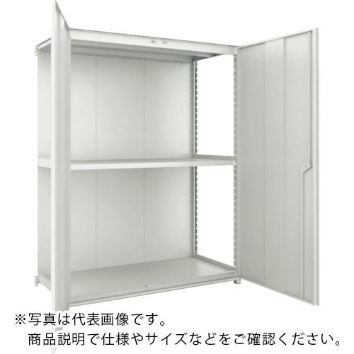 TRUSCO ( トラスコ中山 ) M2型棚 背板・扉付 W1200XD595 3段 かかわり合い ( M2-6463-SD-B )
