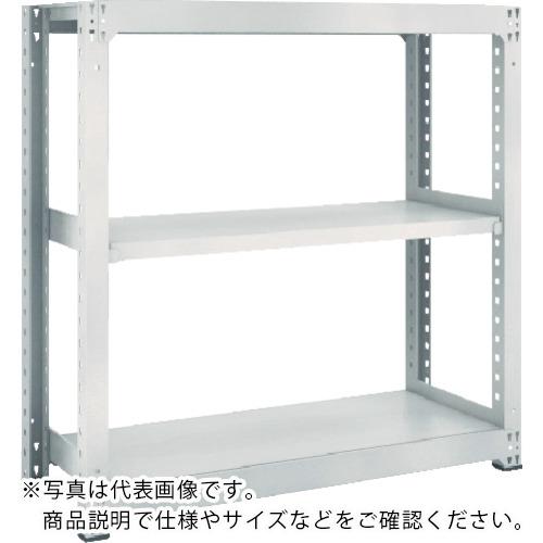 TRUSCO ( トラスコ中山 ) スチール写真仕合わせ M3型中量棚 1200X721XH1500 3段 単体 ネオ薄墨色 ( M3-5473 NG(ﾈｵｸﾞﾚｰ) )