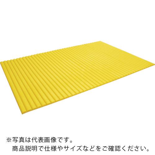 TRUSCO ( トラスコ中山 ) ジャバラマット 粘着付き 1200X1800mm イエロー ( TNC-1218NT-Y )｜Orange Tool Tokiwa