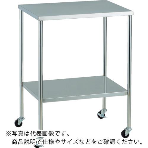 TRUSCO ( トラスコ中山 ) ステンレスワゴン 抗菌SUSワゴン 上下フラット 450X300 ( KSCW-1A )｜Orange Tool Tokiwa
