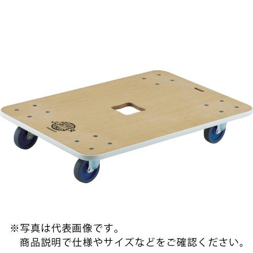 TRUSCO ( トラスコ中山 ) 木製平台車 ジュピター 900X600 φ100 300kg ( JUP-900-300 ) DIY・工具-台車
