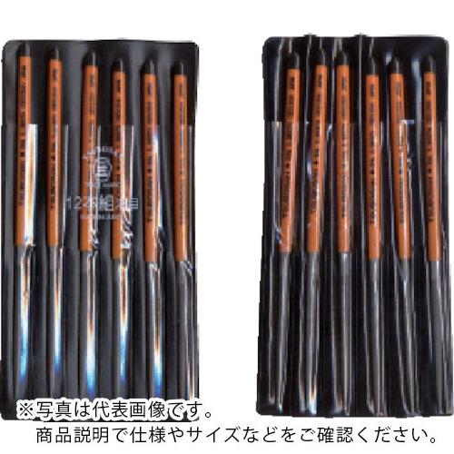 ツボサン 組ヤスリ 12本組 ハマグリ 油目 ( HG012-04 )