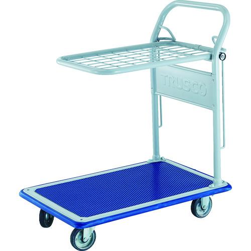 TRUSCO ( トラスコ中山 ) プレス製運搬車 台車 ドンキーカート 固定式簡易2段 740×480 ( 1084N )