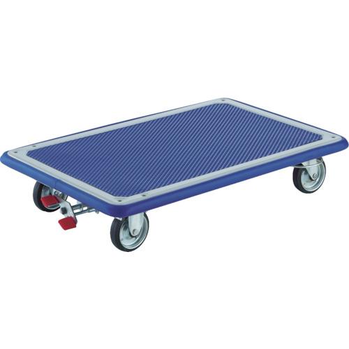 TRUSCO ( トラスコ中山 ) プレス製台車 ドンキーカート 平台車 自在2輪固定2輪リングストッパー付 ( 115NJKRS-4 )|Orange Tool Tokiwa