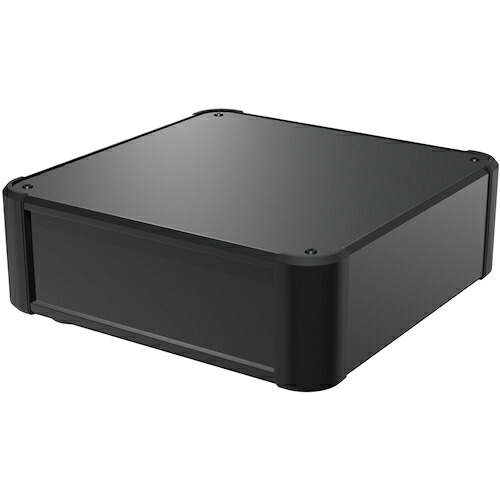 タカチ ( タカチ電機工業 ) アルミサッシケース ( AU66-43-25RH-BB ) (株)タカチ電機工業 【メーカー取寄】