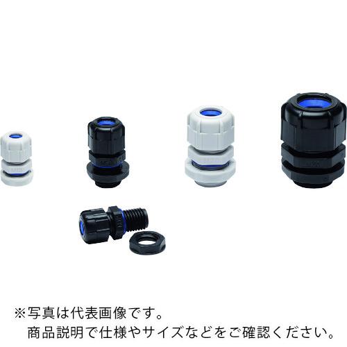 タカチ ( タカチ電機工業 ) 耐候性Mネジケーブルグランド ライトグレー 100個入り ( RMW20L-12S-P ) (株)タカチ電機工業 【メーカー取寄】 8,324円