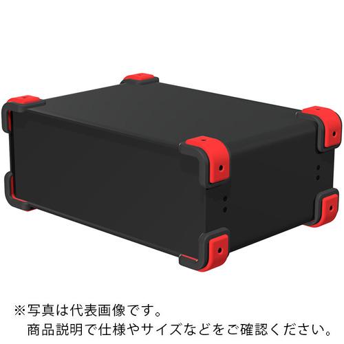 タカチ ( タカチ電機製作 ) 端っこかばい立て付軽銀入れもの 黒いこと/赤いこと ( UCG32-12-22BR ) (株)タカチ電機製作 【製造業者取寄】 その他-花・ガーデン・DIY-DIY・工具
