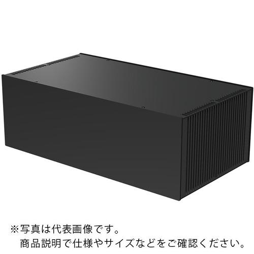 タカチ ( タカチ電機工業 ) 縦型ヒートシンク式アルミサッシケース ブラック ( HY149-43-23BB ) (株)タカチ電機工業 【メーカー取寄】