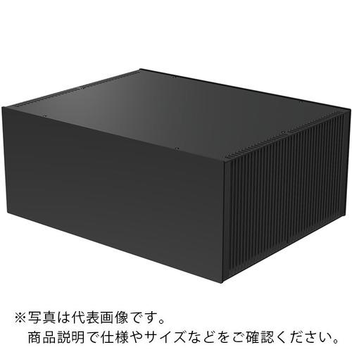 タカチ ( タカチ電機工業 ) 縦型ヒートシンク式アルミサッシケース ブラック ( HY177-43-33BB ) (株)タカチ電機工業 【メーカー取寄】