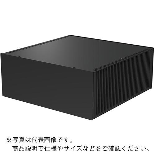 タカチ ( タカチ電機工業 ) 縦型ヒートシンク式アルミサッシケース ブラック ( HY133-33-33BB ) (株)タカチ電機工業 【メーカー取寄】