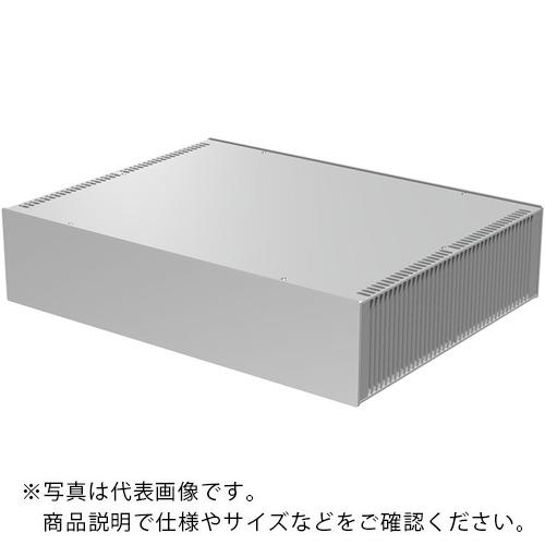 タカチ ( タカチ電機産業 ) 縦型ヒートシンク式アルミサッシケース しろがね色 ( HY99-43-33SS ) 【製造業者取寄】