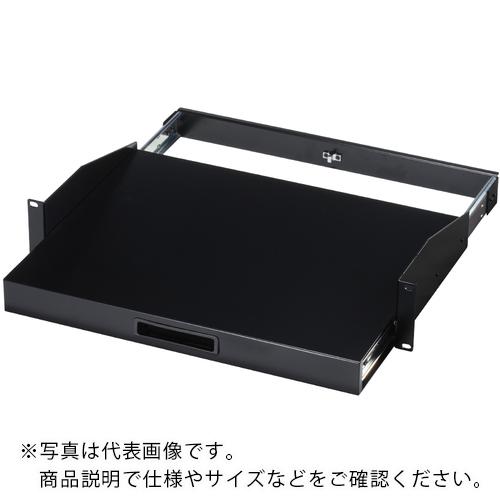 タカチ ( タカチ電機工業 ) EIAラックスライドテーブル 黒半つや塗装 ( NST-88B ) (株)タカチ電機工業 【メーカー取寄】