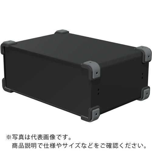 タカチ ( タカチ電機工業 ) コーナーガード付アルミケース ブラック/グレー ( UCG38-15-26BG ) (株)タカチ電機工業 【メーカー取寄】