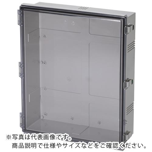 タカチ ( タカチ電機工業 ) 防水・防塵ボックス 透明/ホワイトグレー 530×630×185 ( BCAP506018T ) (株)タカチ電機工業 【メーカー取寄】