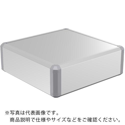 タカチ ( タカチ電機工業 ) アルミボックス W300×H100.4×D300 シルバー/グレー ( FC10-30-30GS ) (株)タカチ電機工業 【メーカー取寄】