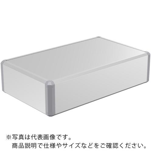 【SALE必要経費】タカチ ( タカチ電機製作 ) 軽銀ボックス席 W500×H125.4×D300 しろがね色/薄墨色 ( FC13-50-30GS ) (株)タカチ電機製作