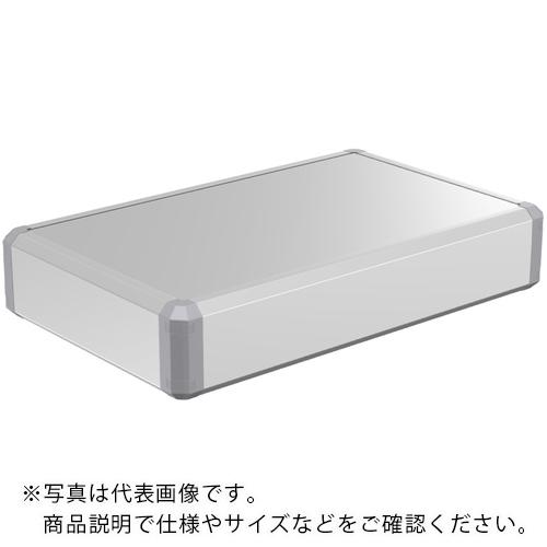 タカチ ( タカチ電機工業 ) アルミボックス W400×H75.4×D250 シルバー/グレー ( FC8-40-25GS ) (株)タカチ電機工業 【メーカー取寄】