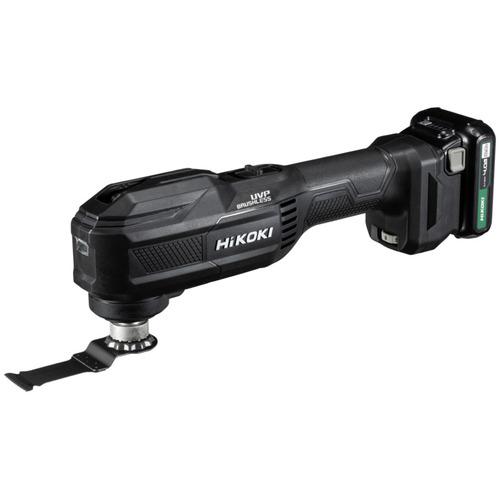 HiKOKI ( 工機ホールディングス ) コードレスマルチツール 10.8Vセット品 ストロングブラック仕様 ( CV12DB-LSB )