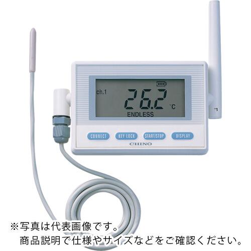 CHINO 監視機能付無線ロガー 送信器サーミスタ外付 専用バッテリリード3M ( MD8201-300 )