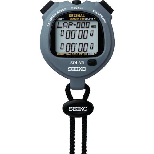 SEIKO ストップウオッチソーラー インダストリアル グレー ( SVAJ999 )