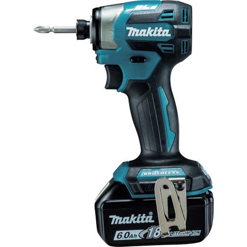 マキタ 申し受ける式インパクトドライバ 18V 最大限度締付けトルク180N・m 青 6.0Ah (本体・バッテリ・申し受ける器・入れもの付) ( TD173DRGX )