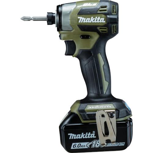 マキタ 申し受ける式インパクトドライバ 18V 最大限度締付けトルク180N・m オリーブ 6.0Ah (本体・バッテリ・申し受ける器・入れもの付) ( TD173DRGXO )
