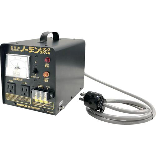 SUZUKID ポータブル変圧器 ノーデントランス3KVA 昇降圧兼用 ( SNT-312 )